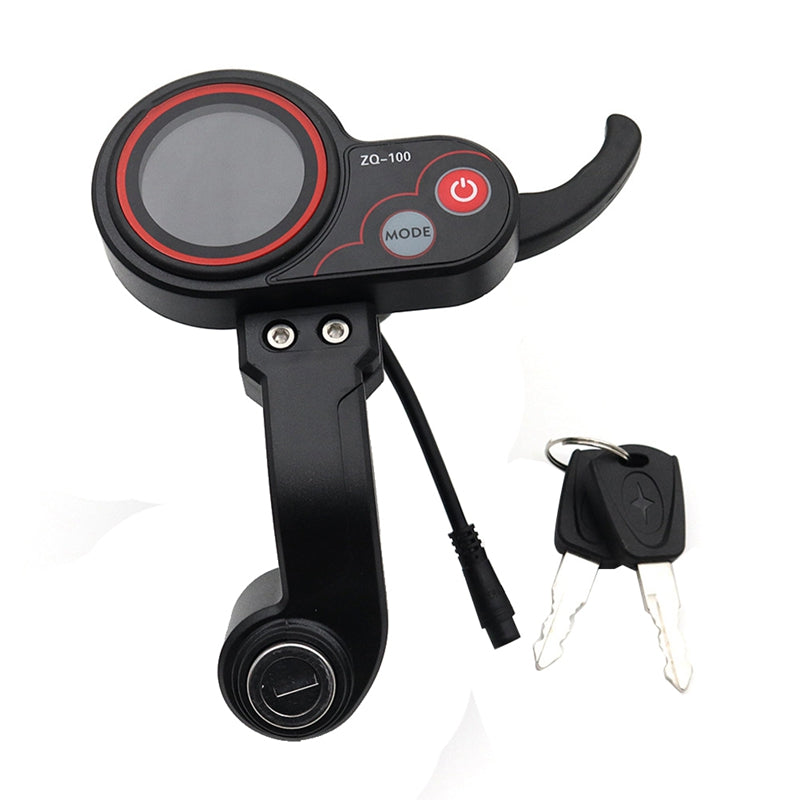 ZQ-100 6 Pin Display for Electric Scooter Dashboard & Keys Start