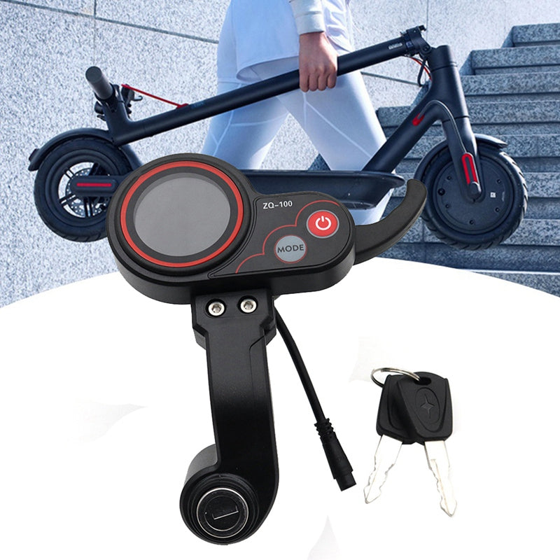 ZQ-100 6 Pin Display for Electric Scooter Dashboard & Keys Start