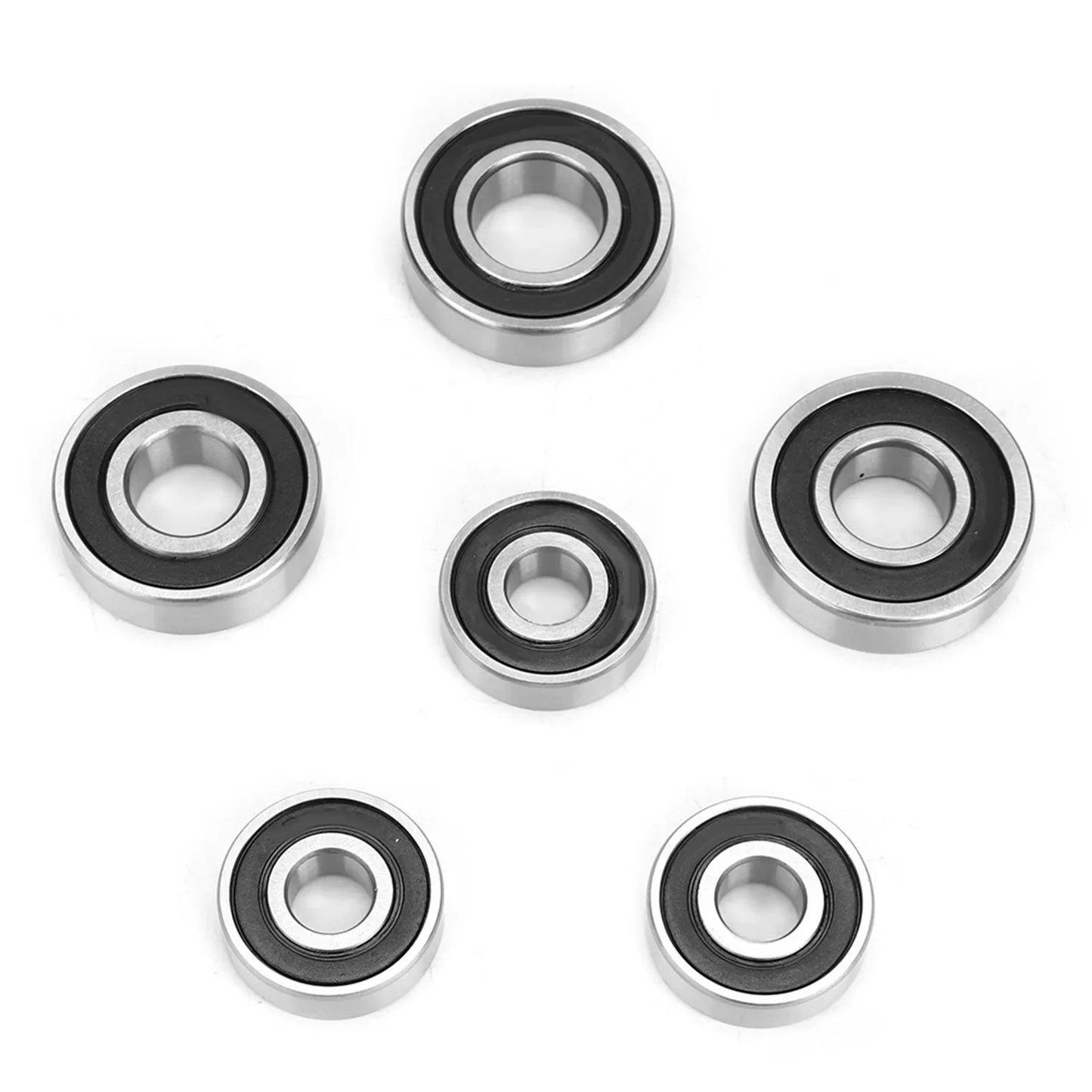 6Pcs Bearings For Scooter For Bike Moped Scooter