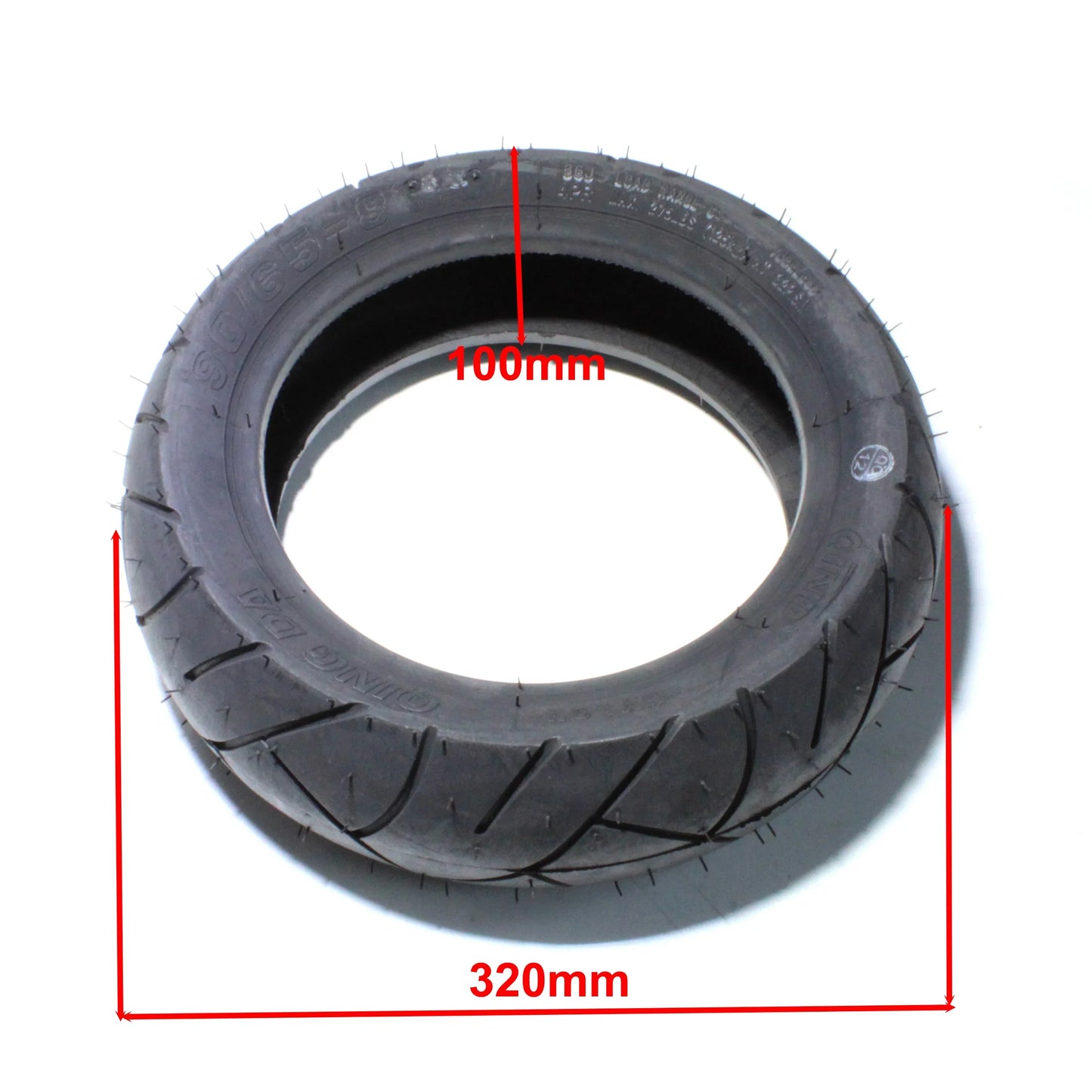 130/50-8 & 90/65-8 Wheel Tubeless Tire Vacuum Front And Rear Scooter