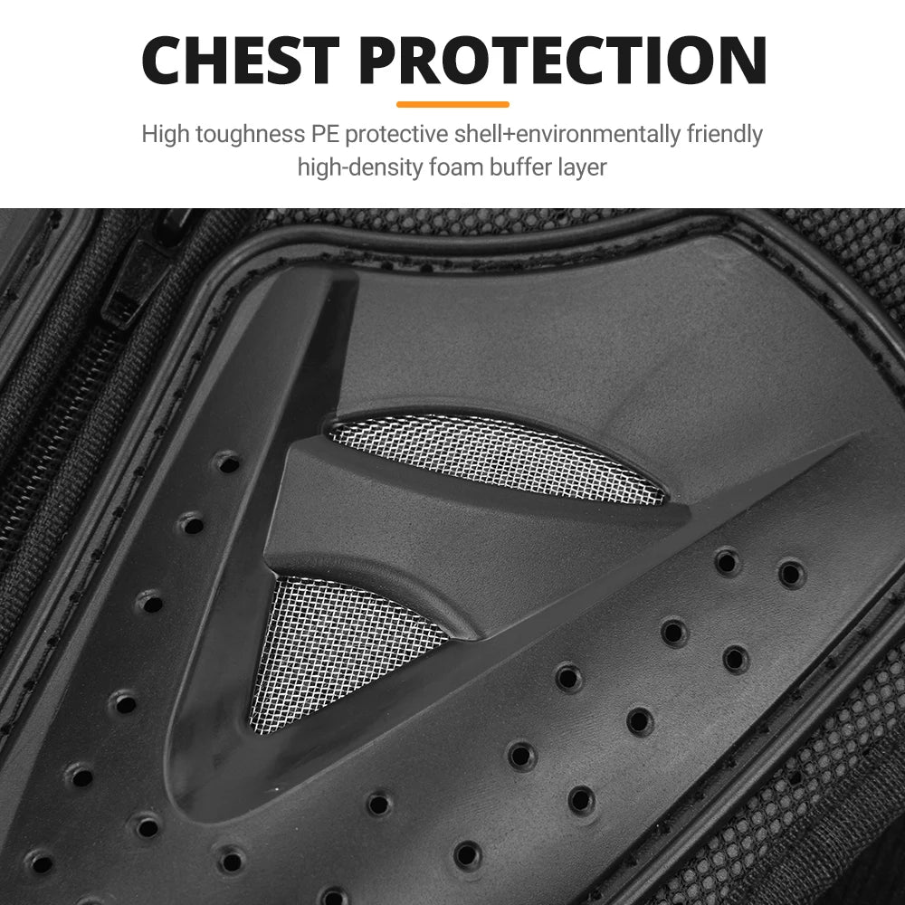 Kids Armor Jacket Spine Chest Elbow Guard Protection Equipment Motocross Skateboard Moto Jacket Motorcycle Gear Moto Kids Armor