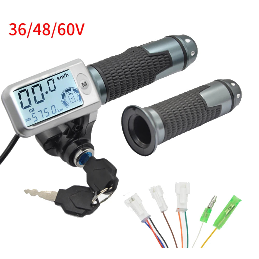 For Electric Scooter Electric Scooter Throttle Hall Speed Measurement 160CM Cable Length 3 Speed Gear Switching