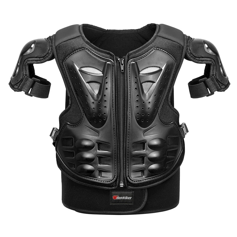 Kids Armor Jacket Spine Chest Elbow Guard Protection Equipment Motocross Skateboard Moto Jacket Motorcycle Gear Moto Kids Armor