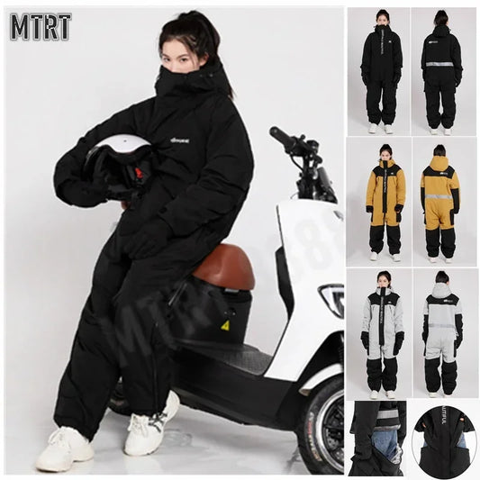 Electric Jacket Winter Windproof Waterproof Warm Delivery Snowmobile Jackets Riding Cold-proof Suits Ice Fishing Clothes