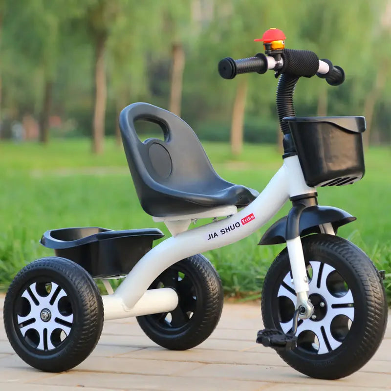 LazyChild Children Tricycle Kids Balance Bike Three-Wheeled Children's Pedal Tricycle Bicycle Outdoor Sports Toys For 1-6 Y Kids