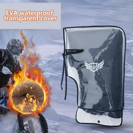 Motorcycle Scooter Bicycle Windproof Rainproof Winter Keep Warm Protection Handlebar Muffs