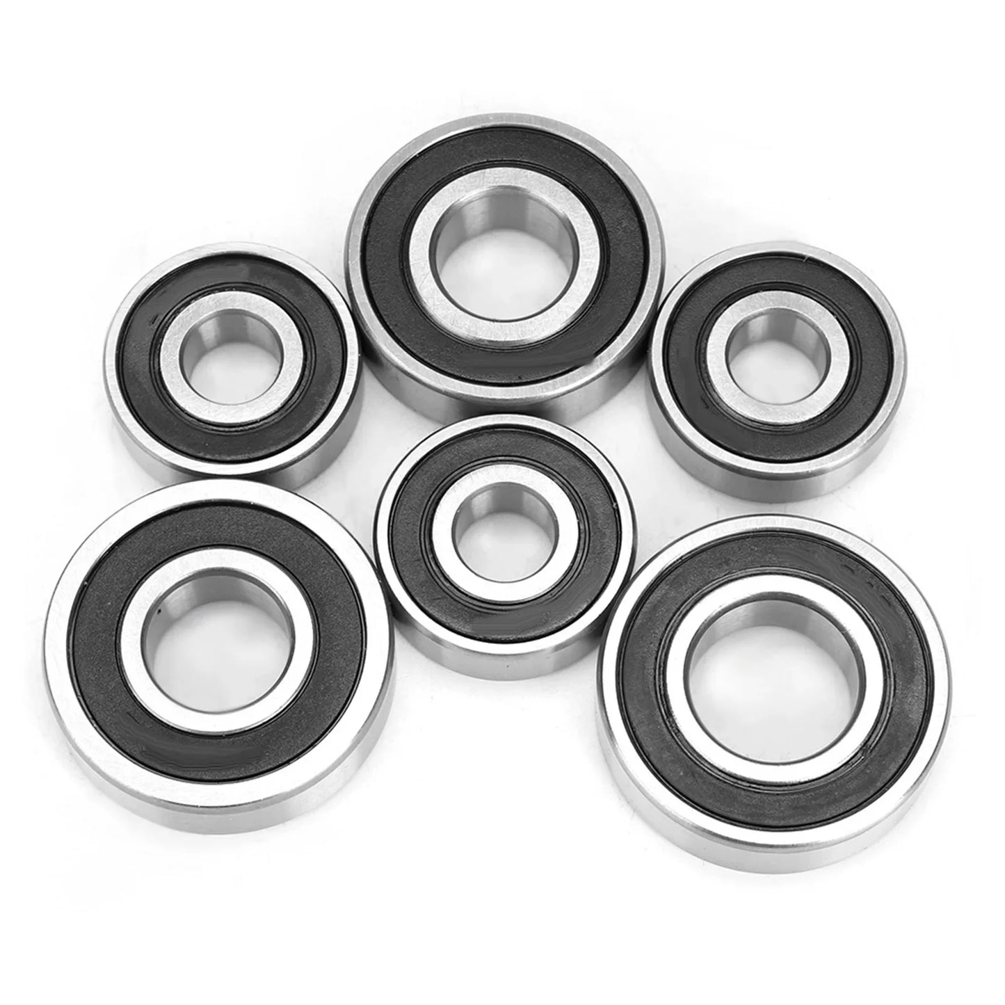 6Pcs Bearings For Scooter For Bike Moped Scooter