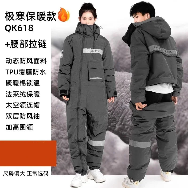 Electric Jacket Winter Windproof Waterproof Warm Delivery Snowmobile Jackets Riding Cold-proof Suits Ice Fishing Clothes