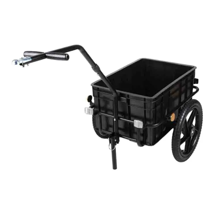 16 Inch Wheels Quick Release Bike Bicycle Hand Wagon Large Cargo Trailer For Easy Storage And Transportation