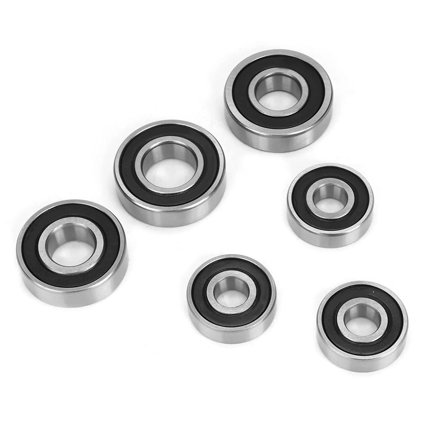 6Pcs Bearings For Scooter For Bike Moped Scooter