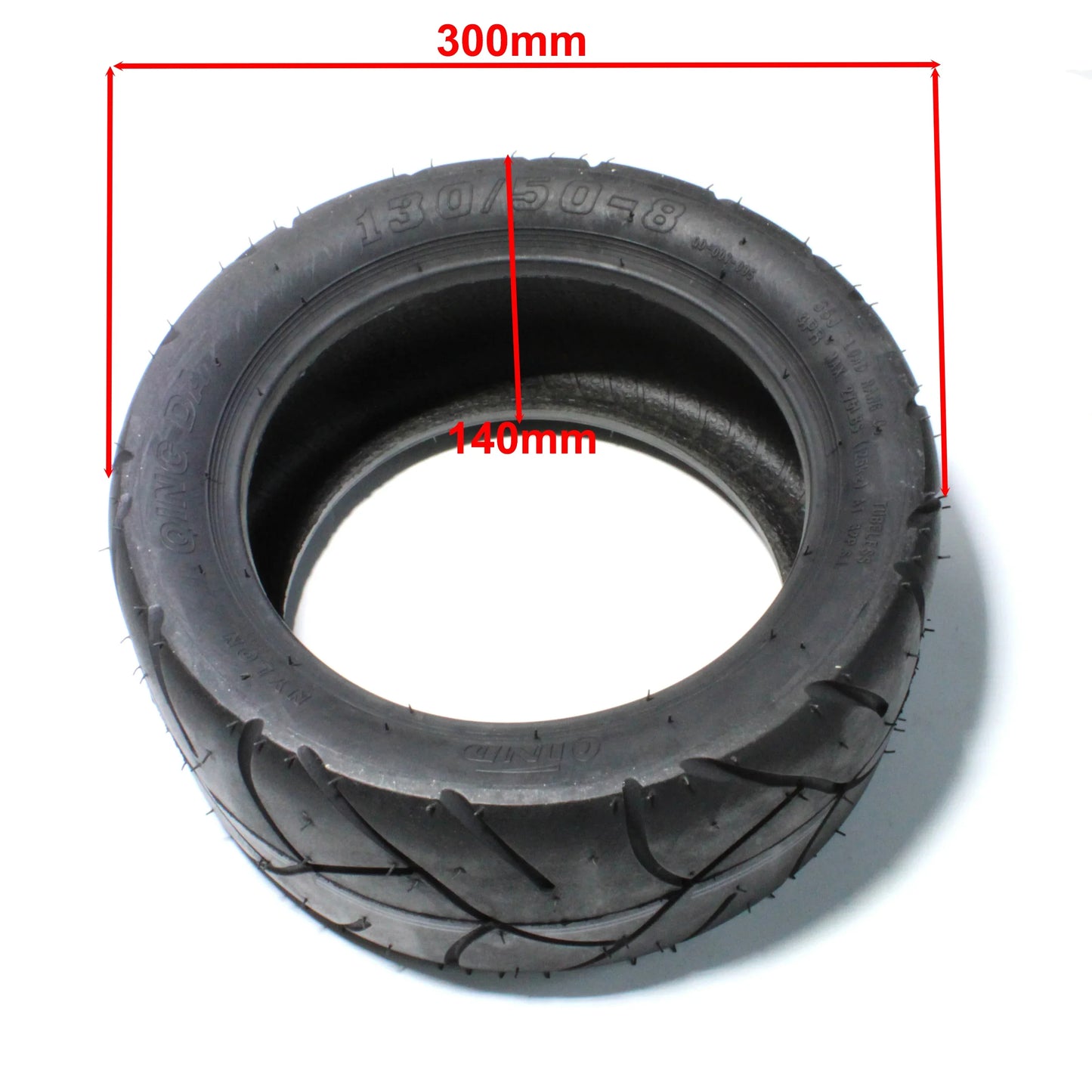 130/50-8 & 90/65-8 Wheel Tubeless Tire Vacuum Front And Rear Scooter